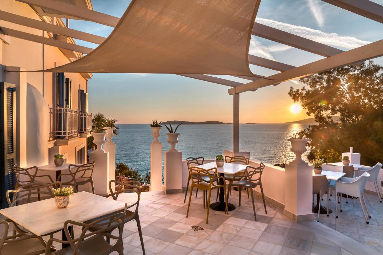 Aneroussa Beach Hotel Batsi  Bagian luar foto