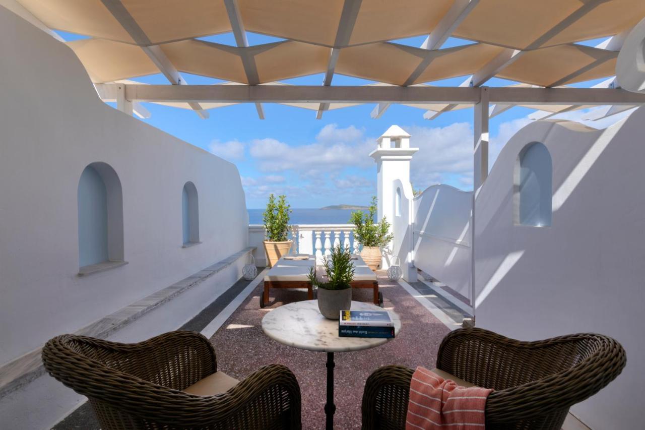 Aneroussa Beach Hotel Batsi  Bagian luar foto