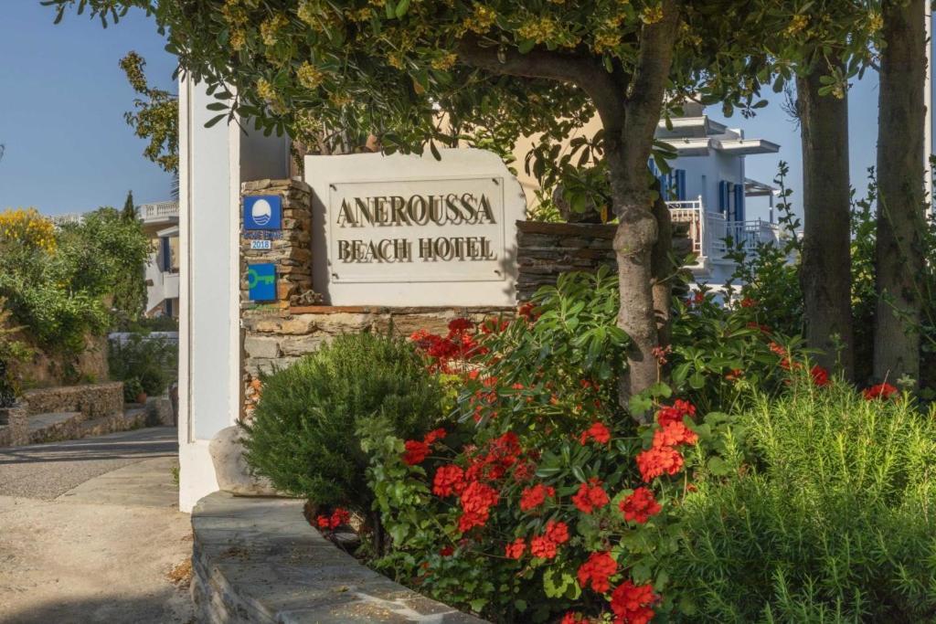 Aneroussa Beach Hotel Batsi  Bagian luar foto