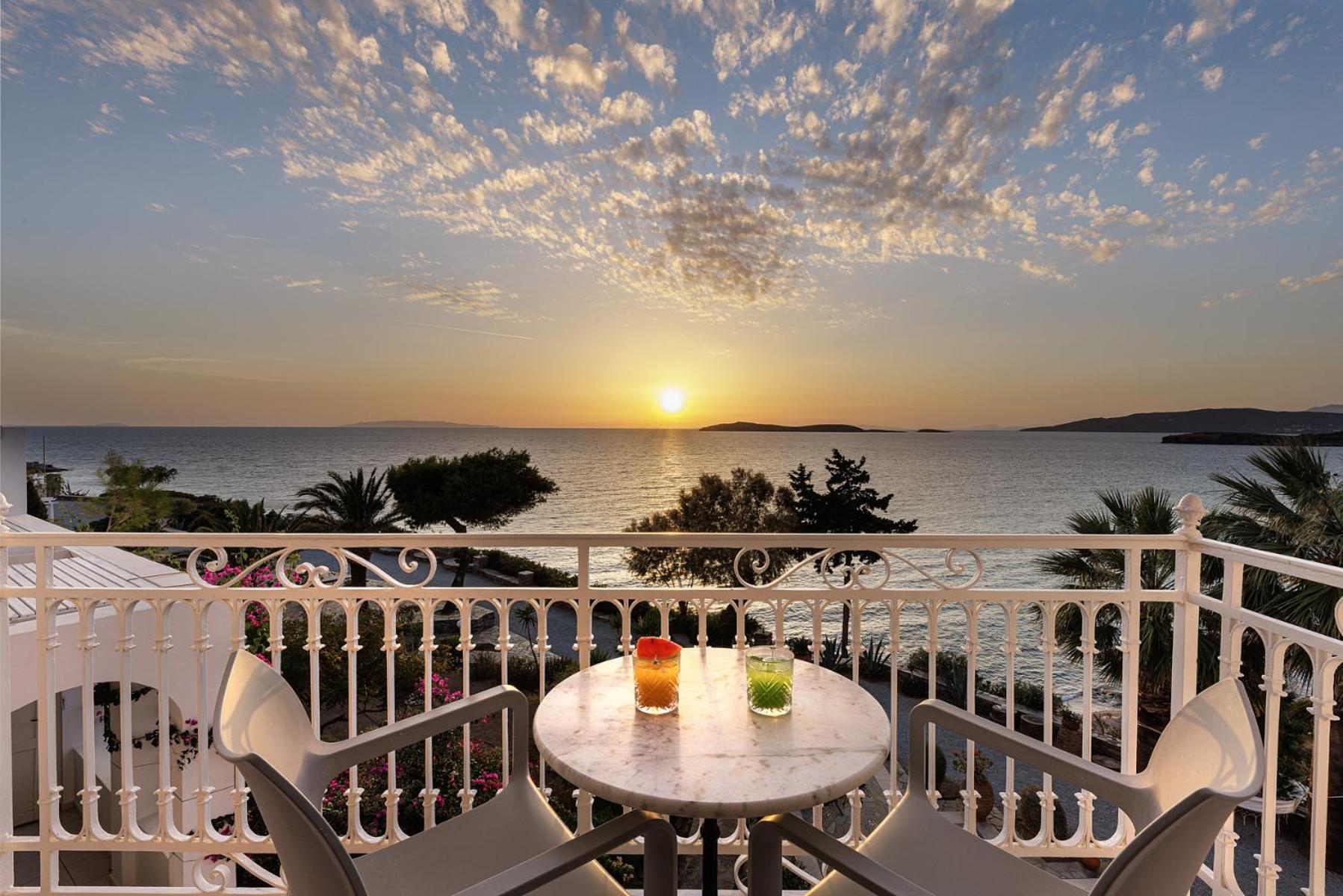 Aneroussa Beach Hotel Batsi  Bagian luar foto