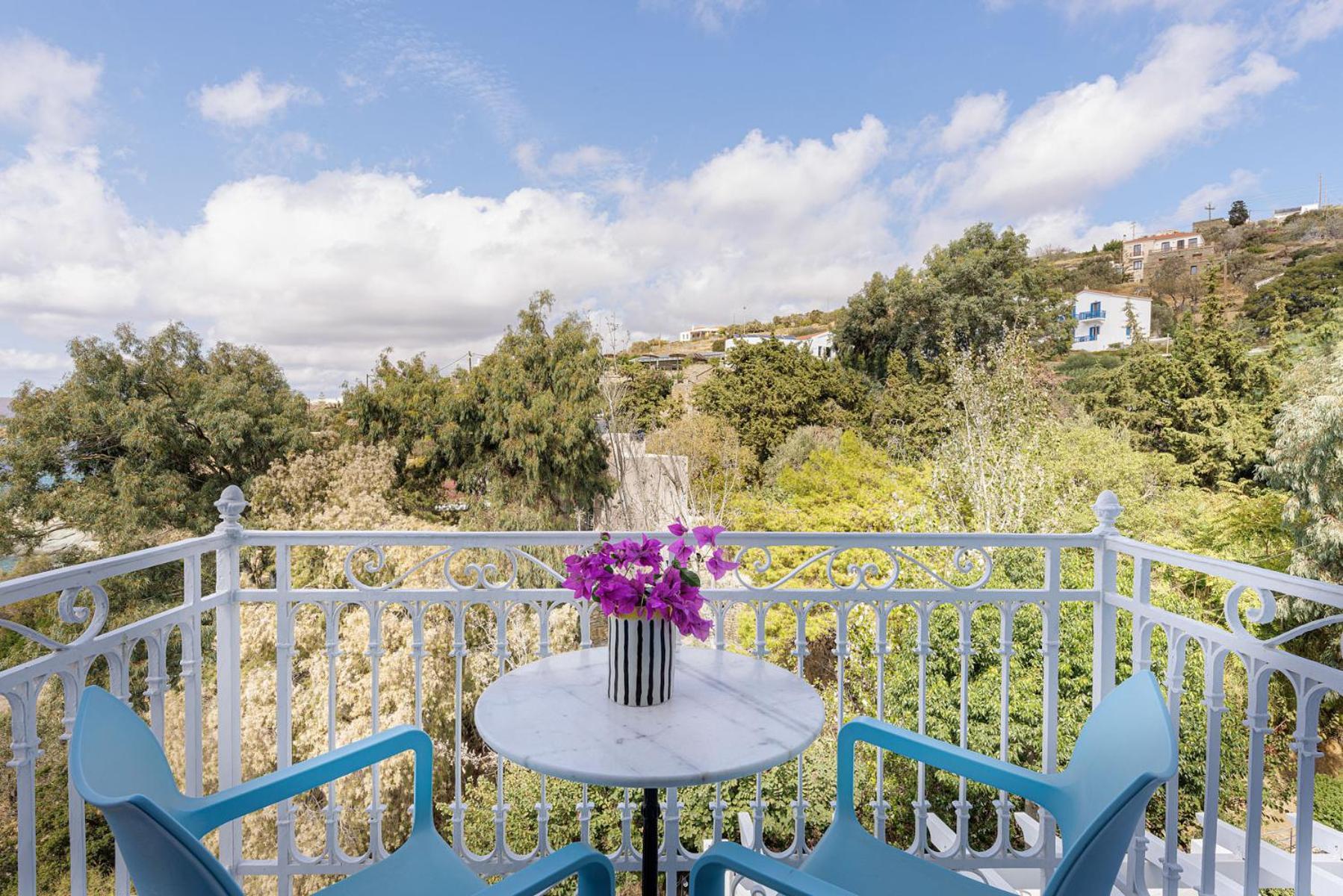 Aneroussa Beach Hotel Batsi  Bagian luar foto