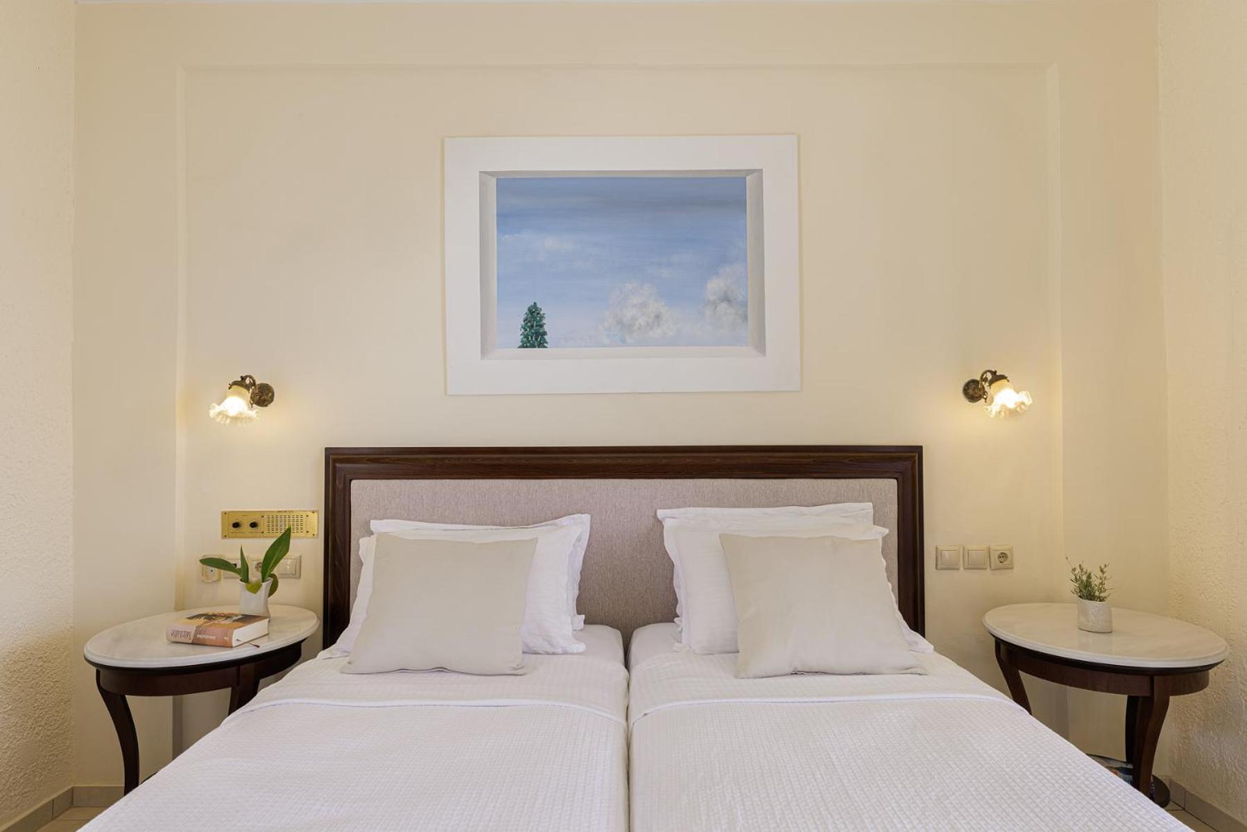 Aneroussa Beach Hotel Batsi  Bagian luar foto
